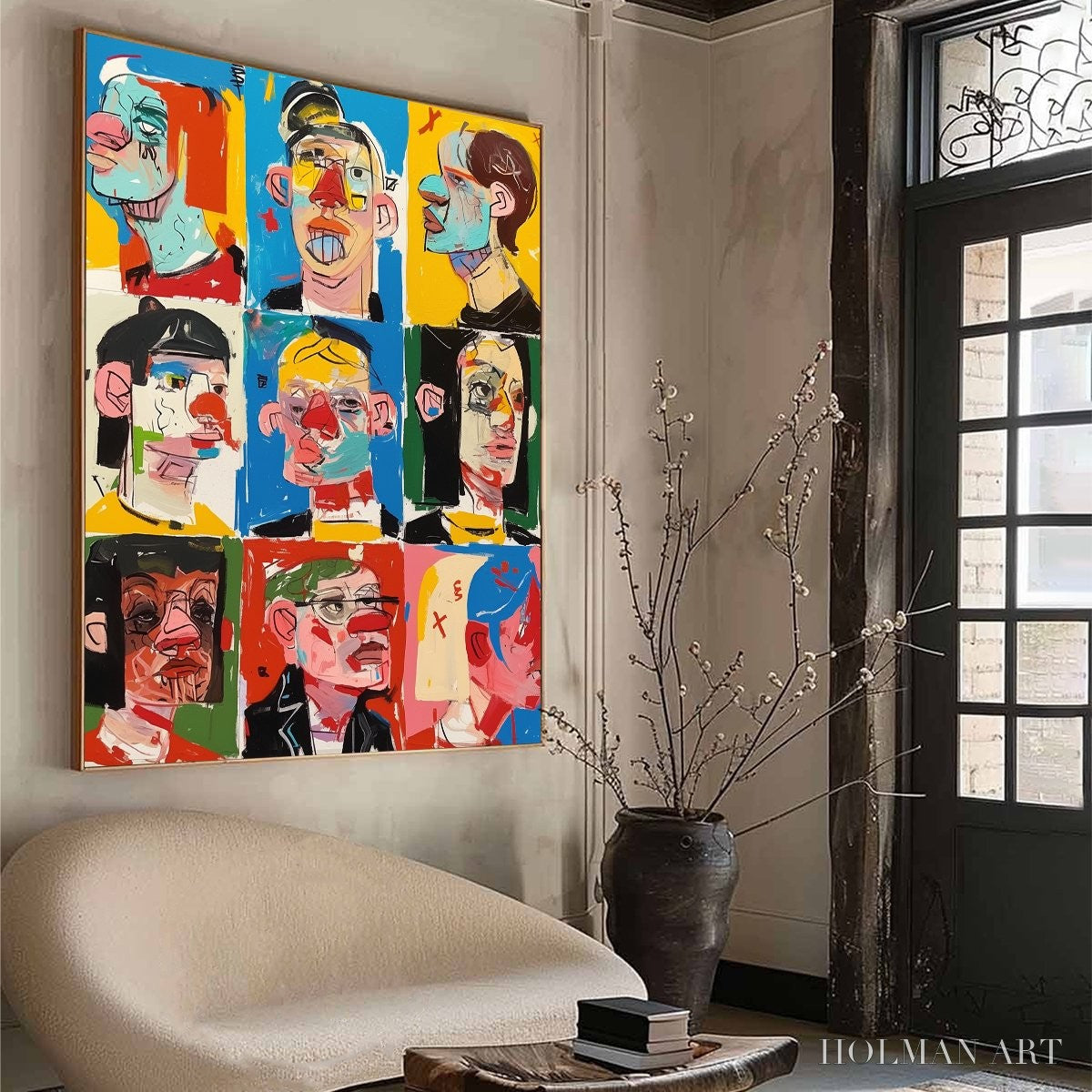 HOLMAN ART Facets of Identity – Colorful, Expressive Portrait Series - image 6