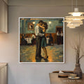 HOLMAN ART Last Dance – Romantic Figurative Oil Painting of Couple Dancing - image 2