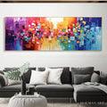 HOLMAN ART Chroma Dance – Colorful Abstract Impasto Oil Painting - image 2
