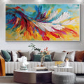 HOLMAN ART Colorful Whirlwind – Large Abstract Impasto Oil Painting on Canvas - image 2