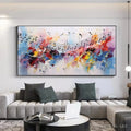 HOLMAN ART Melody in Color – Abstract Painting with Musical Notes - image 2