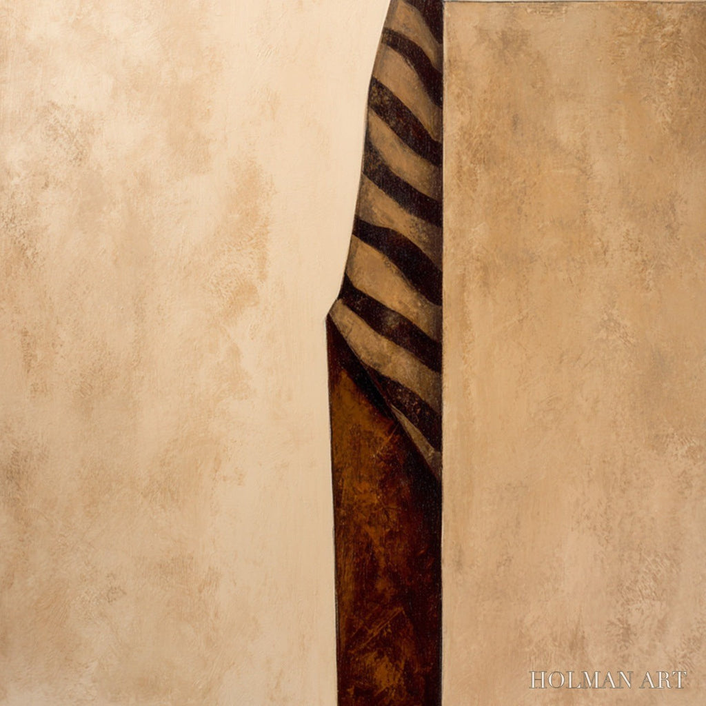 HOLMAN ART Solitude – Minimalist Figurative Painting in Earthy Tones - image 5