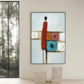 HOLMAN ART Crossroads – Modern Figurative Abstract Oil Painting - image 2