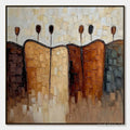 HOLMAN ART Convergence – Textured Abstract Figurative Impasto Painting - image 1