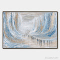 HOLMAN ART the Crossing – Large Textured Abstract Painting of a Human Journey - image 1