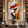 HOLMAN ART Runway Bloom – Colorful Fashion Portrait Painting - image 2
