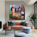 HOLMAN ART Kindred Spirits – Expressive Figurative Group Portrait Oil Painting - image 2