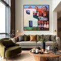 HOLMAN ART Community of Souls – Colorful Figurative Portrait Painting - image 2