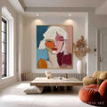 HOLMAN ART Alter Ego – Textured Abstract Portrait Painting of a Woman - image 2