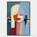 HOLMAN ART Urban Muse – Modern Abstract Portrait - image 1