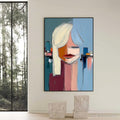 HOLMAN ART Urban Muse – Modern Abstract Portrait - image 2