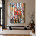 HOLMAN ART Chorus of Faces – Expressive, Textured Portrait Series - image 2