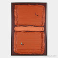 HOLMAN ART Clay Court Textured Minimalist Tennis Match Oil Painting - image 1
