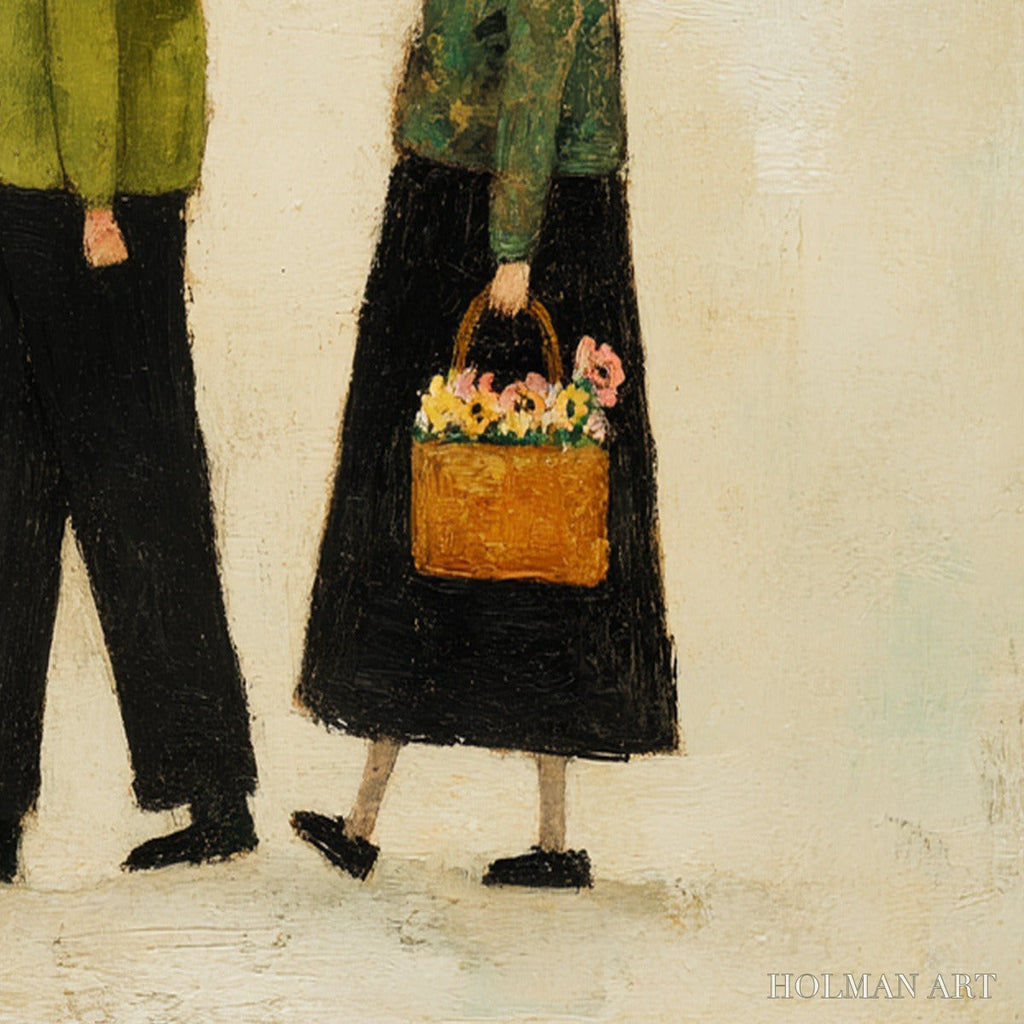 HOLMAN ART A Lifetime'S Walk – Charming Figurative Art of an Elderly Couple and Their Dog - image 5