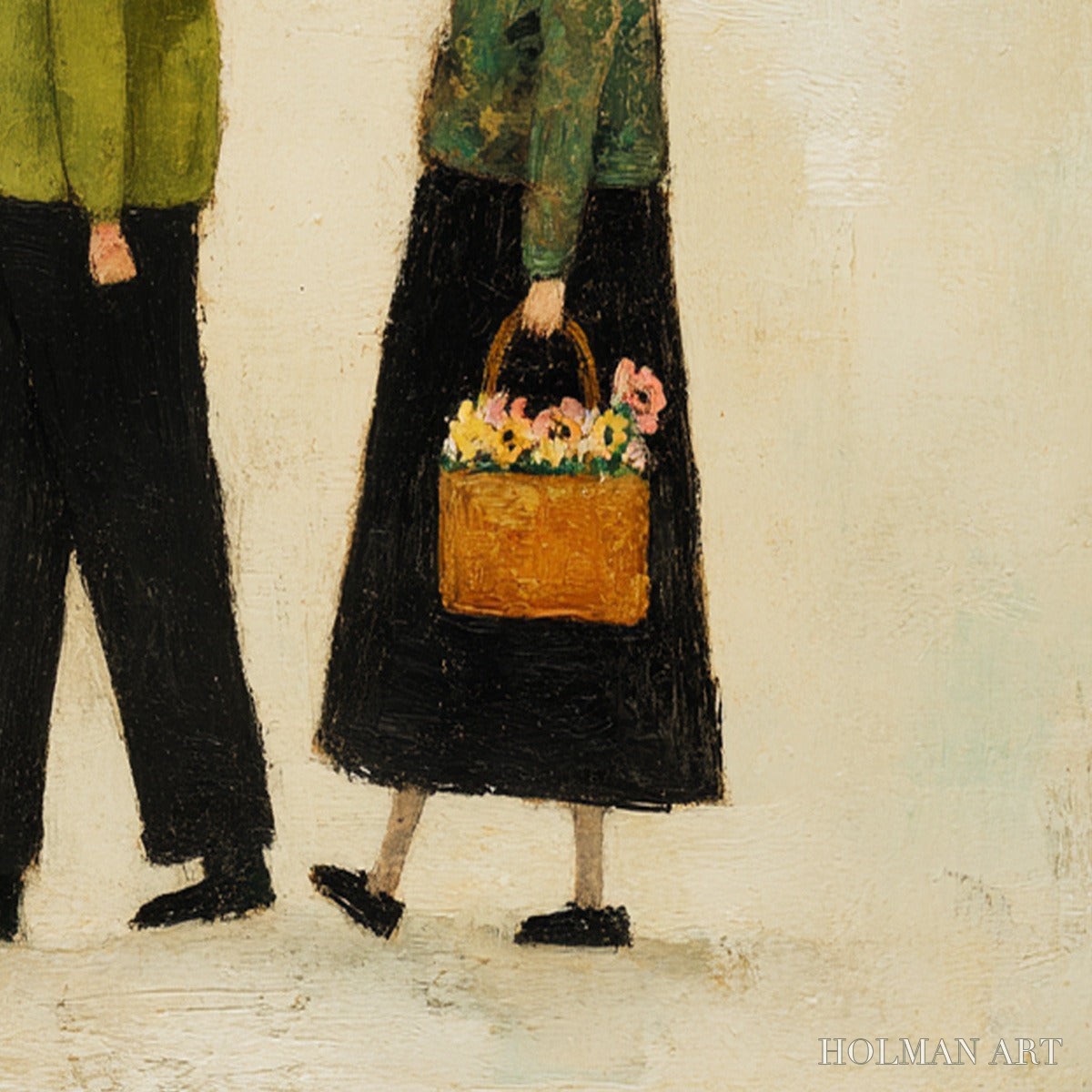 HOLMAN ART A Lifetime'S Walk – Charming Figurative Art of an Elderly Couple and Their Dog - image 5