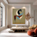 HOLMAN ART Earthen Steed – Textured Wabi Sabi Abstract Horse Painting - image 2
