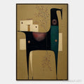 HOLMAN ART Nomad'S Haven – Textured Wabi Sabi Abstract Animal - image 1