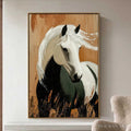 HOLMAN ART Windwhisper – Textured Horse Portrait Oil Painting - image 2