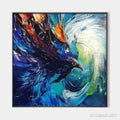 HOLMAN ART Storm Razor – Dynamic Impasto Bird Painting - image 1