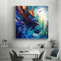 HOLMAN ART Storm Razor – Dynamic Impasto Bird Painting - image 2