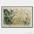 HOLMAN ART White Herbarium – White Botanical Abstract Painting - image 1