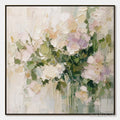 HOLMAN ART Garden Reverie Square Floral Impasto Oil Painting - image 1