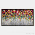 HOLMAN ART Festival – Colorful Abstract Floral Impasto Painting - image 1