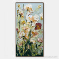 HOLMAN ART Garden Serenade Impasto Floral Painting | Textured Oil - image 1