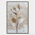 HOLMAN ART Earthen Sprig – Textured Wabi Sabi Botanical - image 1