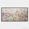HOLMAN ART Bloom Whisper – Textured Pastel Floral Oil Painting - image 1