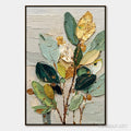 HOLMAN ART Gilded Botanica – Textured Palette Knife Floral Oil Painting - image 1