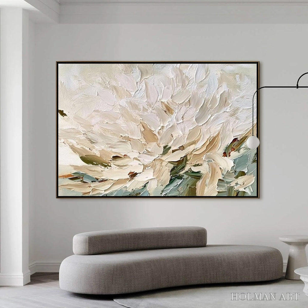 HOLMAN ART Petals of Dawn – Textured Impressionist Floral Oil Painting - image 2