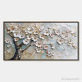 HOLMAN ART Blossom Serenade – Textured Impasto Cherry Blossom Painting - image 1