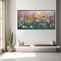 HOLMAN ART Sunlit Wildflower – Impasto Colorful Floral Field Painting - image 2
