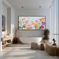 HOLMAN ART Petal Rain – Textured Impasto Floral Painting - image 2