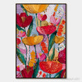 HOLMAN ART Garden Melody – Textured Impasto Floral Oil Painting - image 1