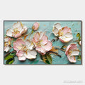 HOLMAN ART Blossom Serenade – Textured Impasto Floral Oil Painting - image 1