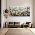 HOLMAN ART Garden Rhapsody – Textured Floral Oil Painting - image 2