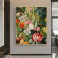 HOLMAN ART Garden'S Grace – Textured Floral Still Life Oil Painting - image 2