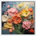 HOLMAN ART Blooming Bouquet – Textured Floral Oil Painting - image 1