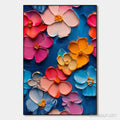 HOLMAN ART Jewel Garden – Colorful Impasto Floral Oil Painting on Canvas - image 1