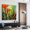 HOLMAN ART Botanical Symphony – Modern Abstract Floral Oil Painting - image 2