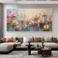 HOLMAN ART Pastel Rose Garden – Original Impasto Floral Oil Painting - image 2
