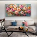 HOLMAN ART Blooming Bouquet Rhapsody – Colorful Impasto Floral Rose Painting for Wall Decor - image 2