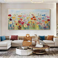 HOLMAN ART Colorful Floral Oil Painting - Blooming Garden Art - image 2