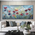 HOLMAN ART Colorful Floral Oil Painting - Vibrant Garden Art - image 2
