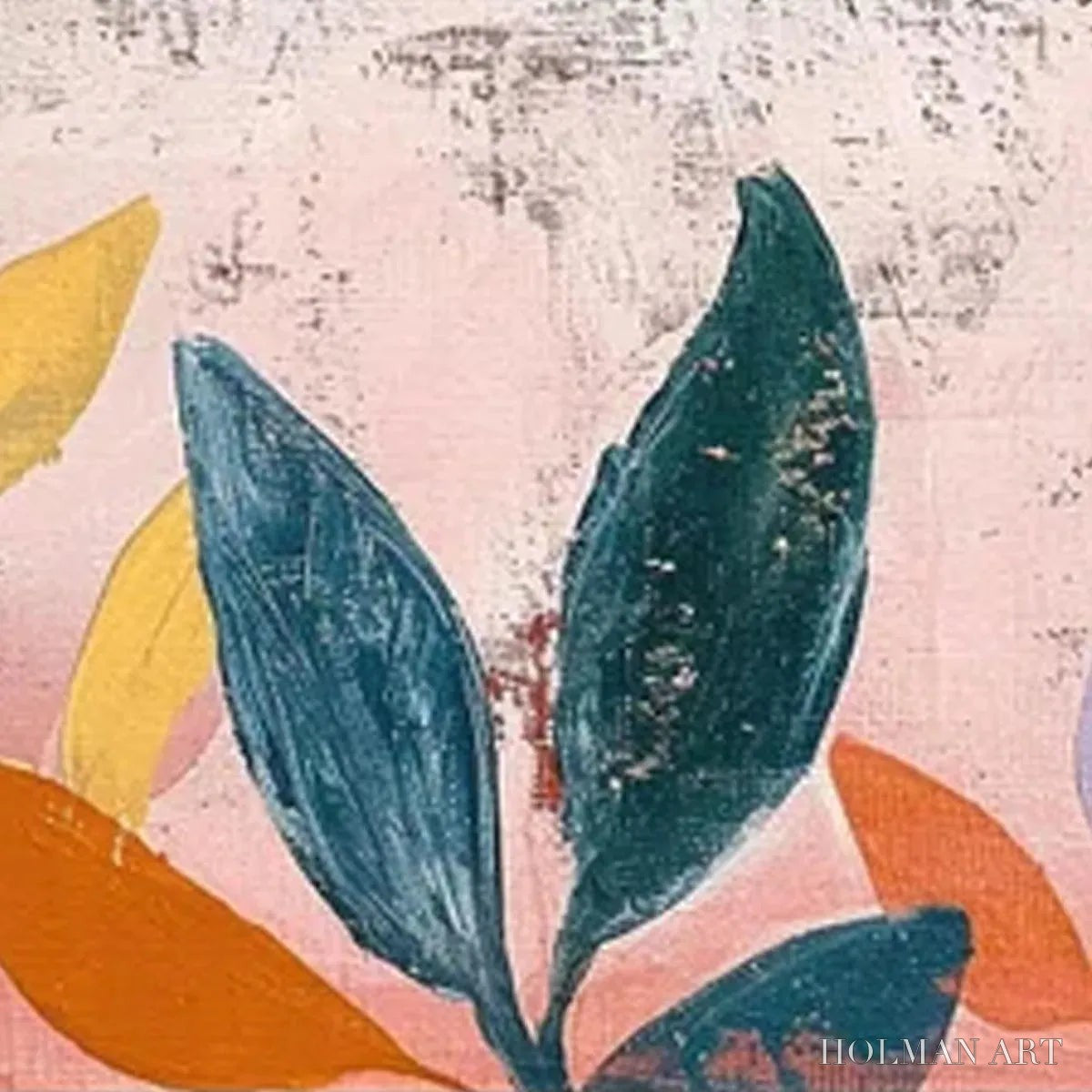HOLMAN ART Pastel Botanical Panoramic – Floral Painting, Panoramic , Pastel Decor - image 3