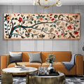 HOLMAN ART Flowering Branch Tapestry Panoramic – Floral Tapestry Painting, Panoramic - image 2
