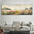 HOLMAN ART Wild Flower Field Panoramic – Wildflower Painting, Panoramic - image 2