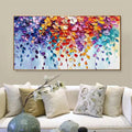 HOLMAN ART Cascading Color – Textured Floral Impasto Painting - image 2